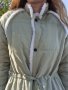 дълго яке, тип палто  ментовозелено- М/ L, снимка 4