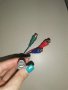 Аудио/ видео кабел - 3.5mm жак с 4 пина (видео букса) <-> 3 чинча, снимка 2