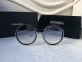 Dolce & Gabbana DG Дамски слънчеви очила кръгли овални, снимка 1 - Слънчеви и диоптрични очила - 38832189