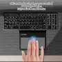 Сгъваема Bluetooth клавиатура с тъчпад, Bluetooth 5.1 с ниска латентност, снимка 3