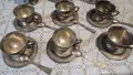 Старинен ориенталски кафен сервиз, снимка 3