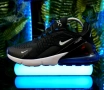 Мъжки маратонки Nike Air 270 - Цвят Черно и Синьо, снимка 1