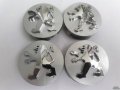 4 броя капачки за джанти за Peugeot черни и сиви с диаметър 60мм, снимка 2