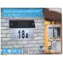 Соларна ЛЕД светеща табела с номер на къща, дом, жилище Grundig, снимка 1 - Други - 36383591