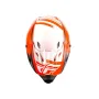 fly racing kinetic flex red black yellow каска крос мотор, снимка 8