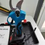 Акумулаторна лозарска ножица 48V/8Ah с 2 батерии и куфар, снимка 4