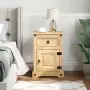 vidaXL Нощно шкафче Corona, 45x35x64 см, бор масив, снимка 3