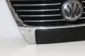 Предна решетка VW Passat B6 (2005-2011г.) 3C0853651F предна емблема отвори за парктроник, снимка 4