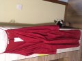 Стилна рокля на Зара в червено, снимка 1 - Рокли - 31708955