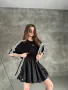 Adidas Дамски Комплект От Две Части Тениска И Къса Пола Адидас - 2 Налични Цвята Код A482, снимка 2