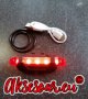 Велосипедни светлини за рамка на колело USB акумулаторна Водоустойчива светлина за планински велосип, снимка 18