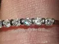 18К ЗЛАТЕН ПРЪСТЕН С ДИАМАНТИ СЕРТИФИКАТ , снимка 10