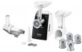 Месомелачка, Bosch MFW3X17B Meat grinder, CompactPower, 500 W, White, снимка 1 - Месомелачки - 38424213