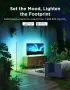 Смарт LED ъглова лампа Govee RGBIC Floor Lamp Basic (1000lm, Черна), снимка 4