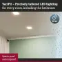 Вграден LED панел Paulmann Veluna VariFit 14W 3000K IP44 215x215 мм, снимка 3