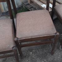 стари столове от масив, снимка 2 - Столове - 36439625