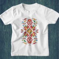 Детски, дамски и мъжки тениски с шевица, бебешки бодита, снимка 1 - Български сувенири - 31883670