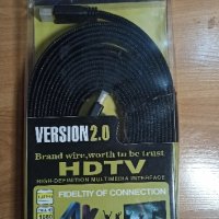 Кабел HDMI към HDMI 5m-18лв, снимка 3 - Кабели и адаптери - 44452607