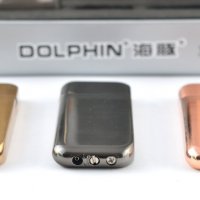 метални тънки газови запалки Dolphin с мек пламък, снимка 12 - Запалки - 35495311