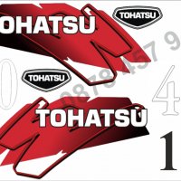 TOHATSU извънбордов двигател стикери надписи лодка яхта , снимка 5 - Аксесоари и консумативи - 39966082