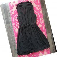 Черна рокля H&M, снимка 2 - Рокли - 29522008