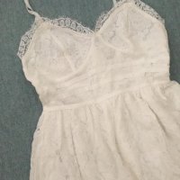 Бяла дантелена рокля кръщене , снимка 4 - Рокли - 40529341