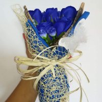 Букети със сапунени рози, снимка 7 - Изкуствени цветя - 37996844