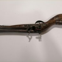 Стар кремъчен пистолет , снимка 4 - Антикварни и старинни предмети - 39965335