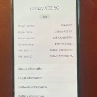 Продавам Samsung Galaxy A33 5G, снимка 3 - Samsung - 42179269