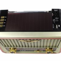 Ретро радио +соларен панел+ акумулатор , MP3 , със стилен дизайн, VXR, снимка 4 - Тонколони - 29272592