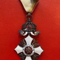 Царски орден за гражданска заслуга 5 степен с корона, снимка 3 - Други ценни предмети - 42820689