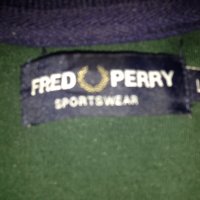 Ново оригинално мъжко горнище яке суичър Fred Perry Фред Пери L, снимка 4 - Спортни дрехи, екипи - 38598354