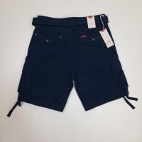 Lee Cooper - Мъжки къси панталони Belted Cargo, размер - М. , снимка 2 - Къси панталони - 40083962