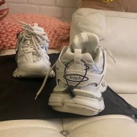 сникърси Баленсиага*37*BALENCIAGA women's track trainers in white*, снимка 9 - Маратонки - 42363148