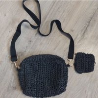 Дамска плетена чанта , снимка 4 - Чанти - 40367948