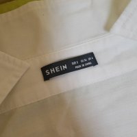 Бяла риза Shein, снимка 4 - Ризи - 37126857