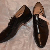 Черни Мъжки Елегантни Официални Обувки Артикул №023, снимка 3 - Официални обувки - 30963789
