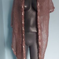 Дизайнерски шал със сатенена лента "Saint Tropez"® , снимка 3 - Шалове - 35511150