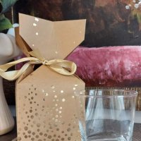 Алкохолни чаши с надпис и кутия, снимка 1 - Романтични подаръци - 44242217