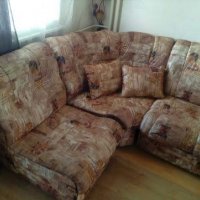 Ъглов  холен диван с функция сън и ракла, снимка 1 - Дивани и мека мебел - 34202780