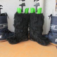 КАТО НОВИ дамски  Diavolezza АПРЕСКИ Снегоходки ботуши 36 - 37,естествена кожа = велур + подплата от, снимка 3 - Дамски апрески - 38735909