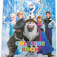 Книжка за оцветяване със стикери и с герои от детските филмчета - Пес Патрул, Фрозен и други, снимка 6 - Рисуване и оцветяване - 32134445