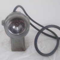АКА Електрическа немска минна лампа, снимка 2 - Антикварни и старинни предмети - 35438250