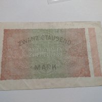 Райх банкнота - Германия - 20 000марки / 1923 година - 17992, снимка 12 - Нумизматика и бонистика - 31024601