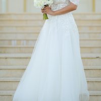 Дизайнерска сватбена рокля Atelier Sposa Bridal, снимка 4 - Рокли - 33814980