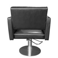 Изчистен дизайн фризьорски стол M404 - Черен - Нов!, снимка 4 - Фризьорски столове - 37259657