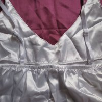 Нова дамска сатенена пижама,лятна -размер М, снимка 8 - Пижами - 42447673