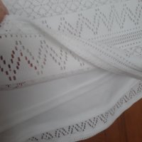 Бяла блуза с къс ръкав, снимка 3 - Тениски - 32062957