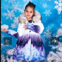 Зимно детско палто с качулка Doniceta, снимка 2 - Детски якета и елеци - 44209561