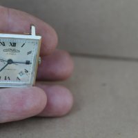 Руски СССР часовник Корнавин позлатен , снимка 8 - Антикварни и старинни предмети - 37605238